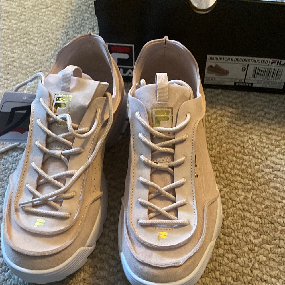 Fila Women's Tan Sneakers